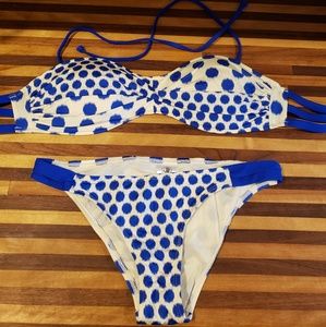 Polka dot bikini